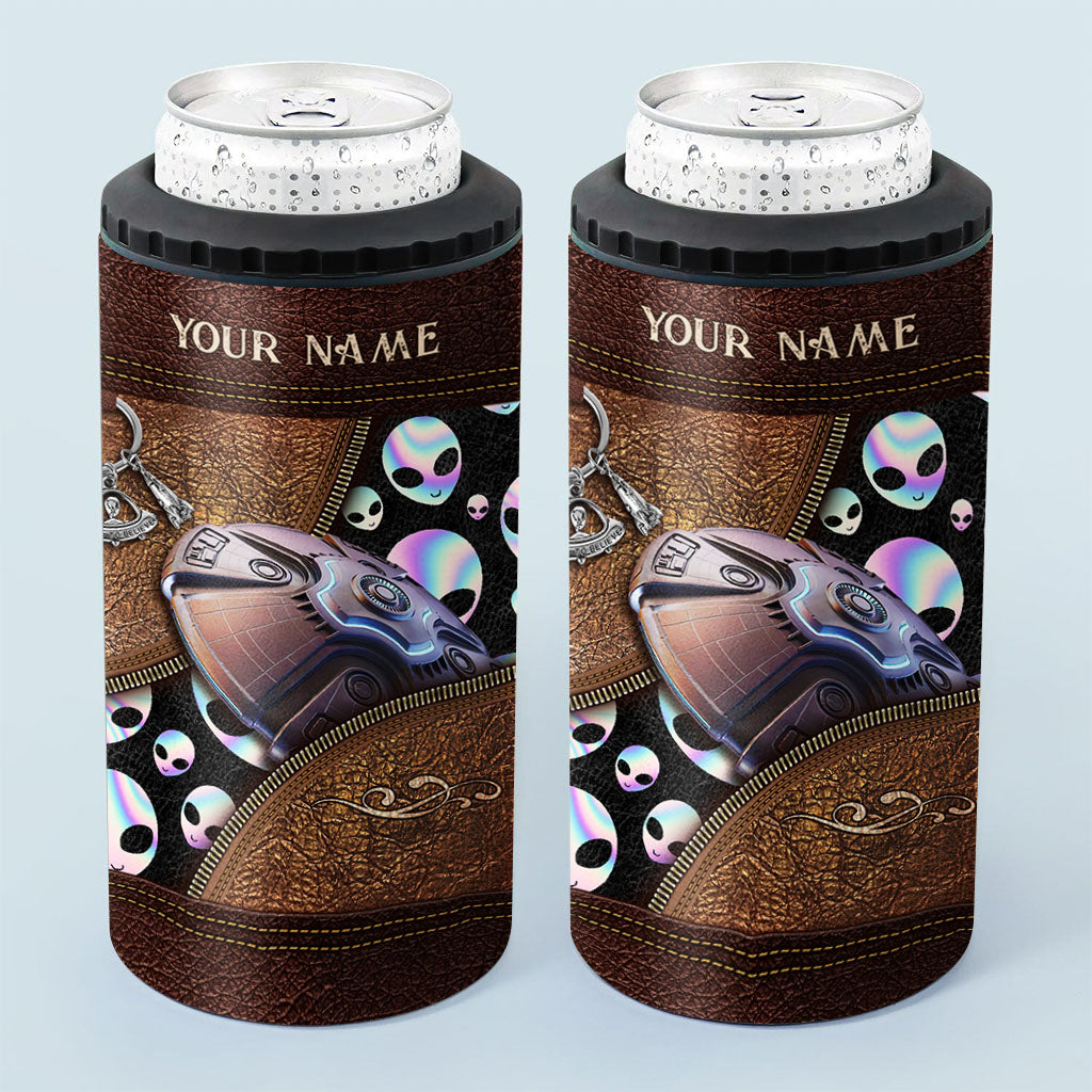 Believer - Personalized Alien Can Cooler
