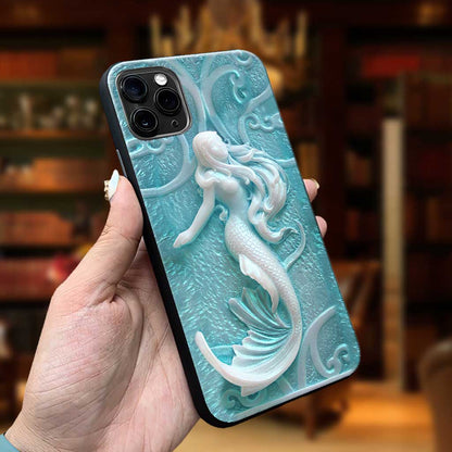 Ocean 3D Pattern Print - Mermaid Phone Case