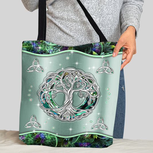 Tree Of Life Celtic Knot - Irish Tote Bag