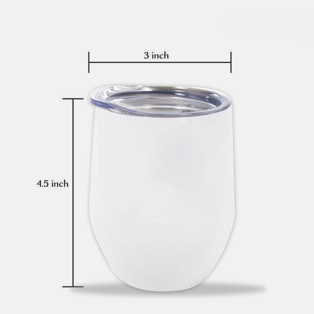 Ride More Worry Less - Personalized Horse Wine Tumbler