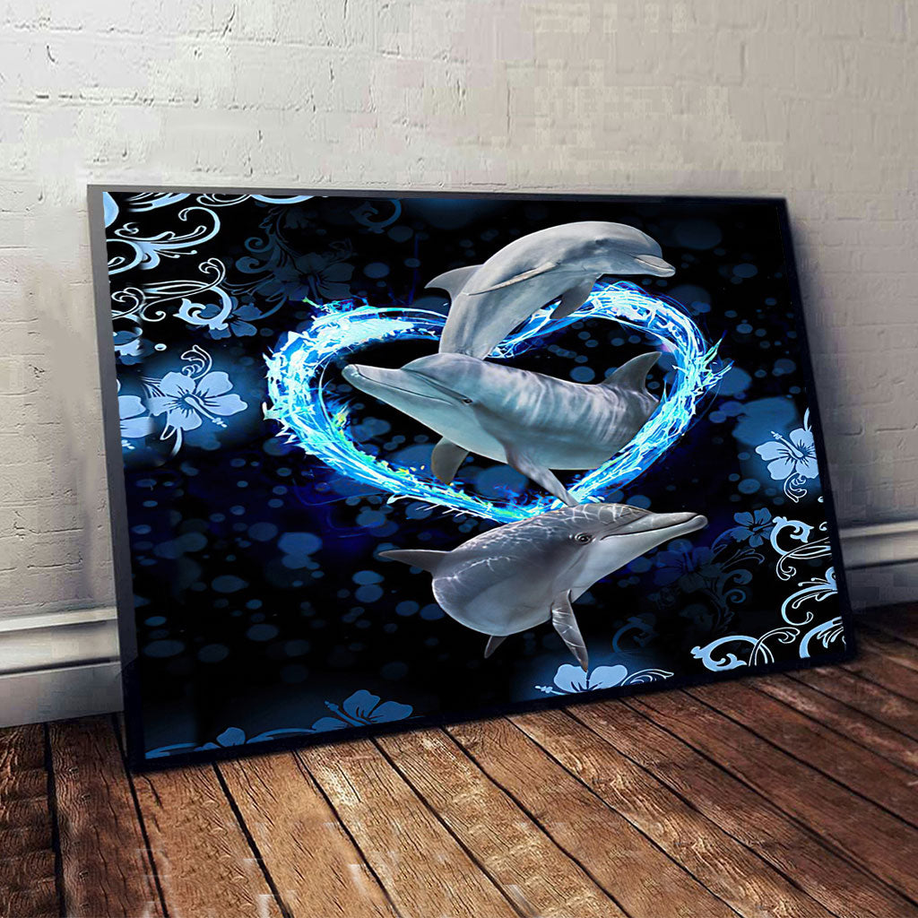 Dolphin Lover - Dolphin Canvas And Poster