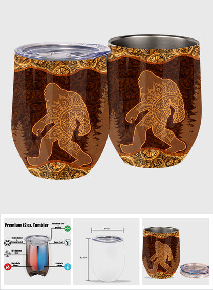 Believer - Bigfoot Wine Tumbler
