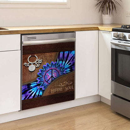 Peace Love Joy - Hippie Dishwasher Cover