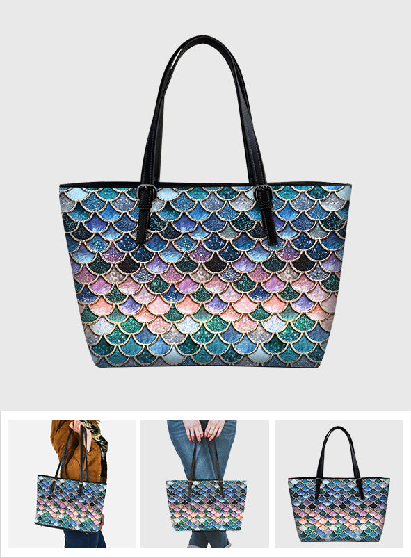 Mermaid Scales - Mermaid Leather Bag