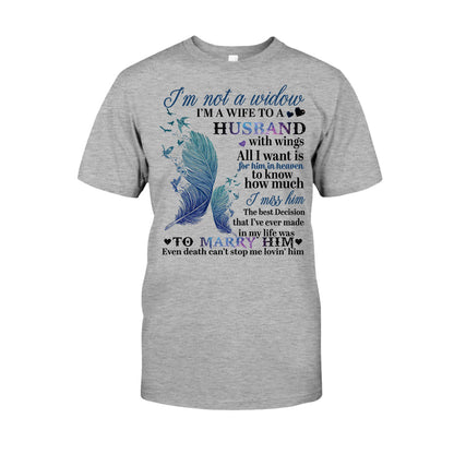 I'm Not A Widow - Memorial T-shirt And Hoodie