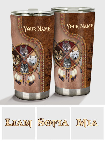 Native Blood - Personalized American Indian Tumbler