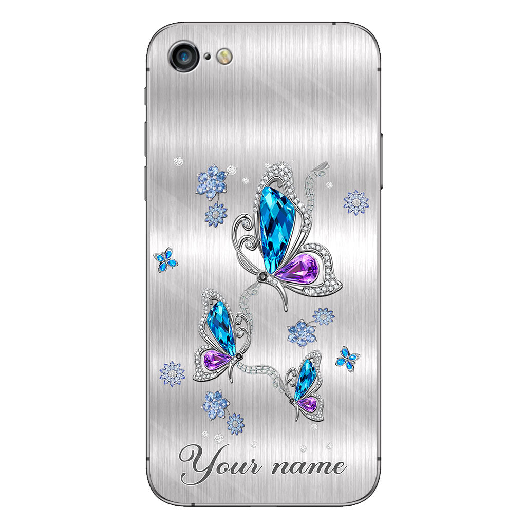 Love Butterflies - Personalized Butterfly Phone Case