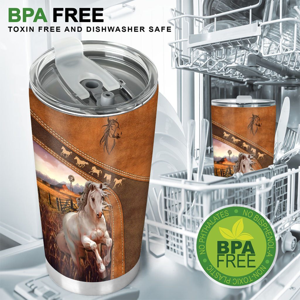 Horse Lovers - Personalized Horse Tumbler