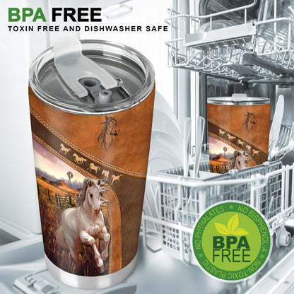 Horse Lovers - Personalized Horse Tumbler