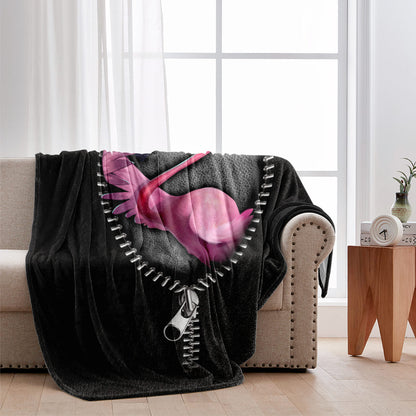 Love Flamingo - Flamingo Blanket