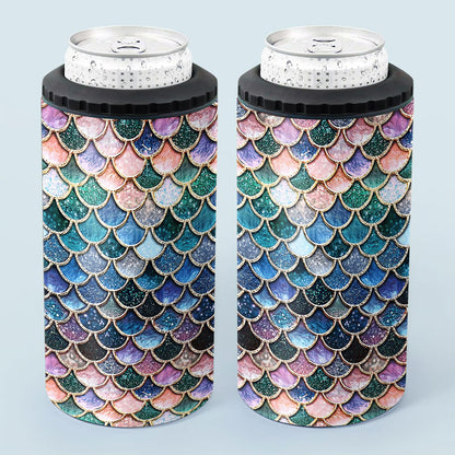Mermaid Scales - Mermaid Can Cooler