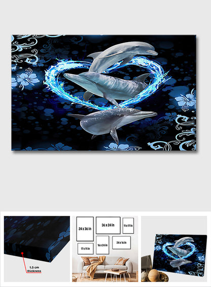 Dolphin Lover - Dolphin Canvas And Poster