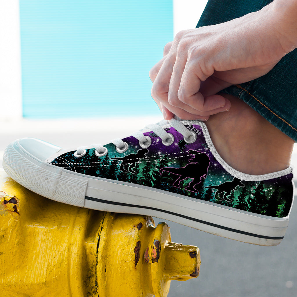 UFO - Dinosaur Low Top Shoes