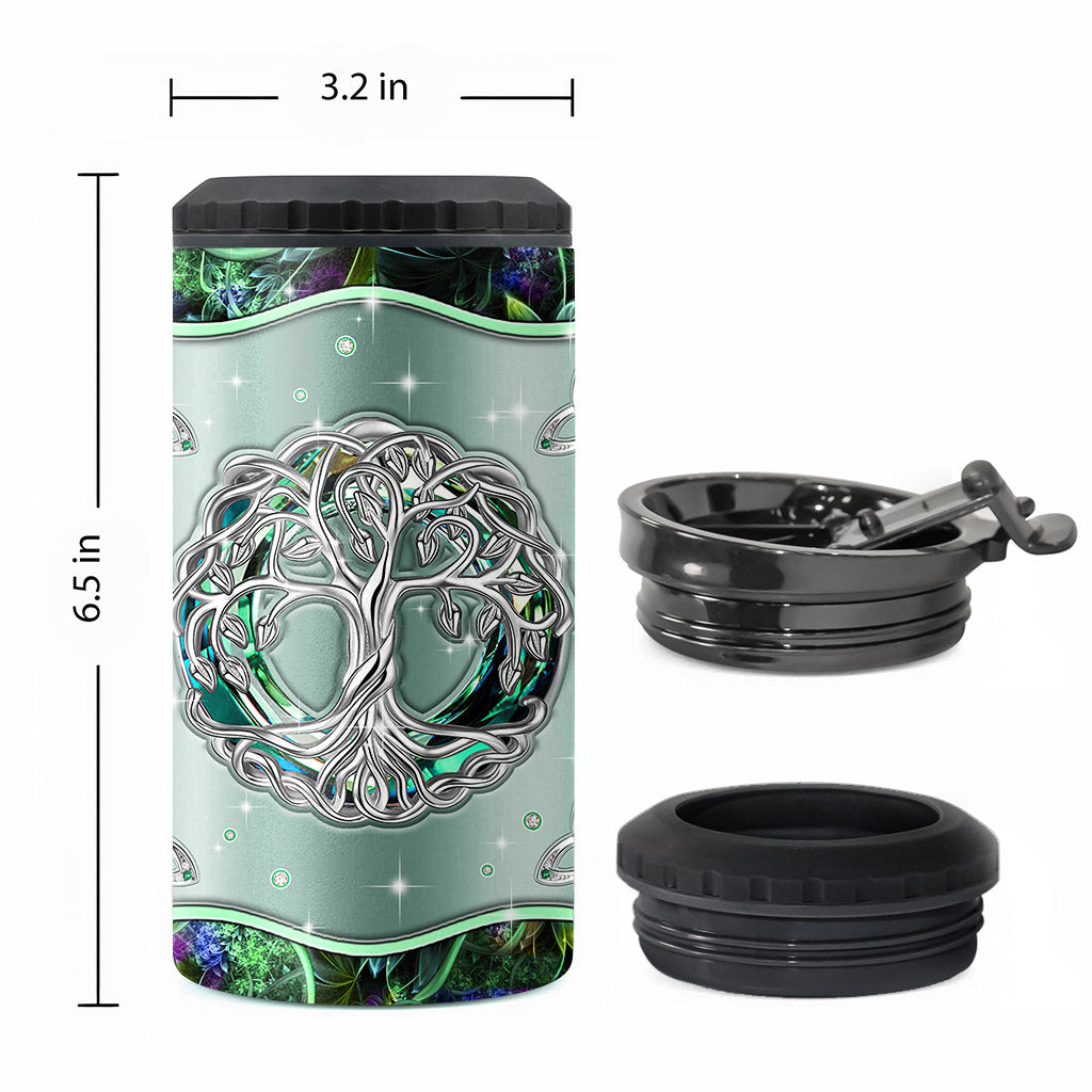 Tree Of Life Celtic Knot - Irish Can Cooler
