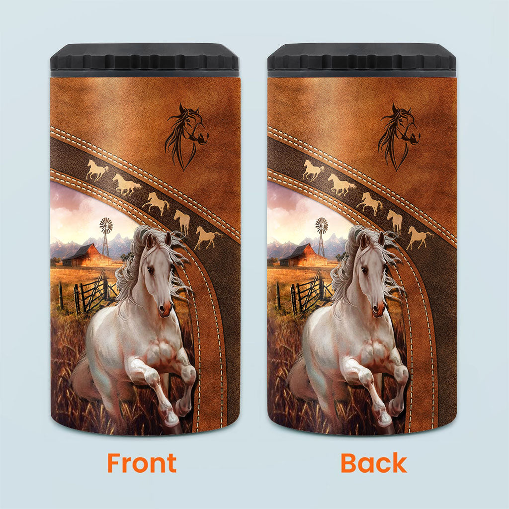 Horse Lovers - Personalized Horse Can Cooler