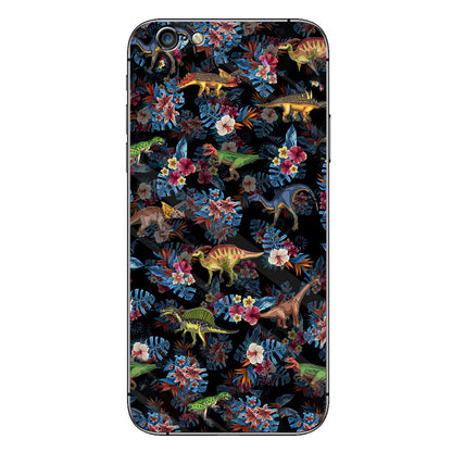 Tropical Dinosaurs Pattern - Dinosaur Phone Case