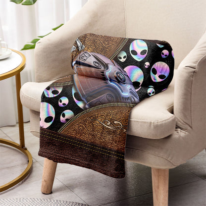Believer - Personalized Alien Blanket