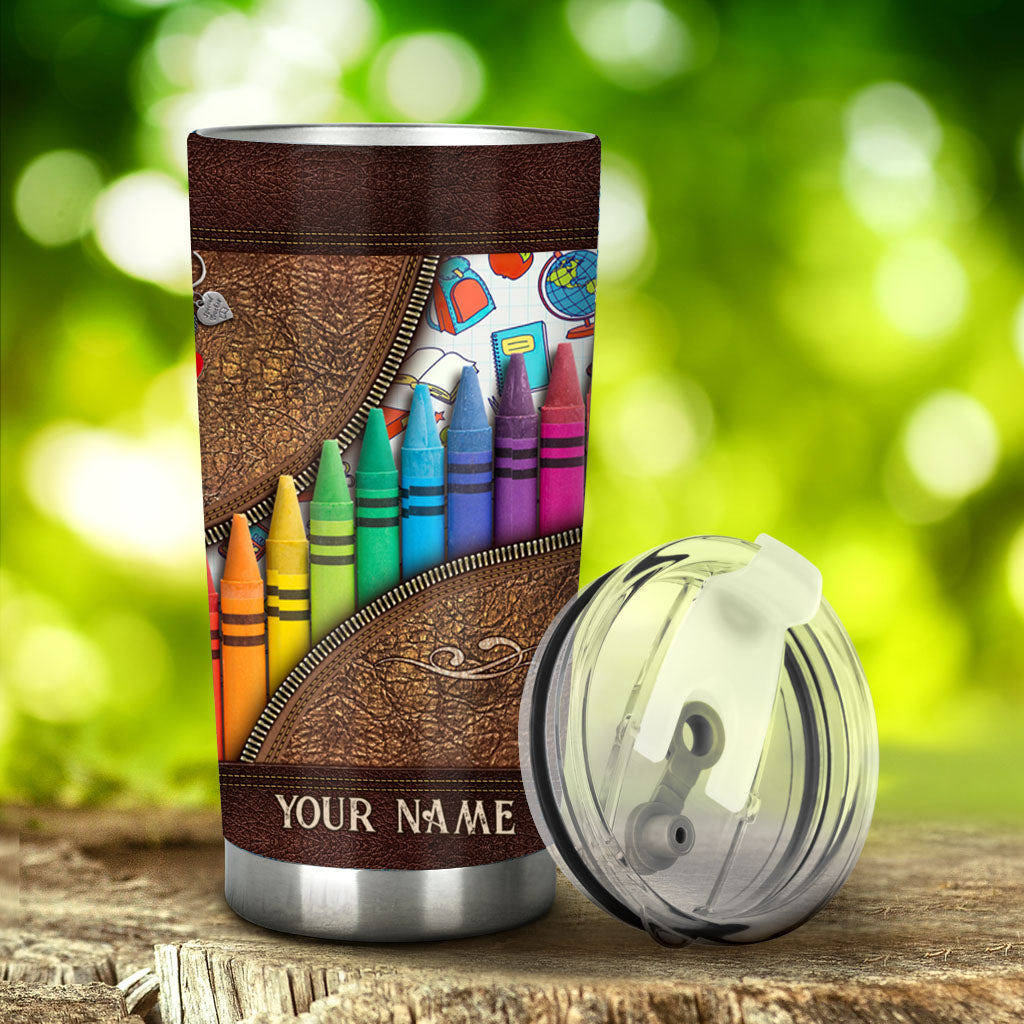 Teach Love Inspire - Personalized Teacher Tumbler