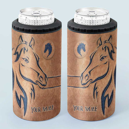 Love Horse - Personalized Horse Can Cooler