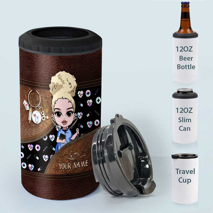 Nurse Life - Personalized Nurse Can Cooler