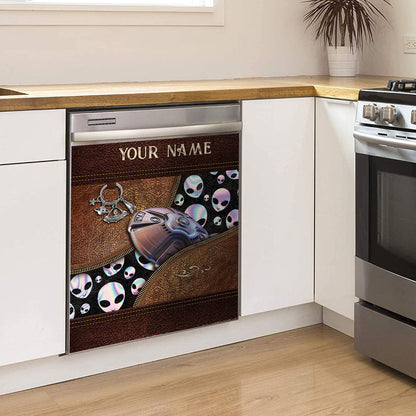 Believer - Personalized Alien Dishwasher Cover