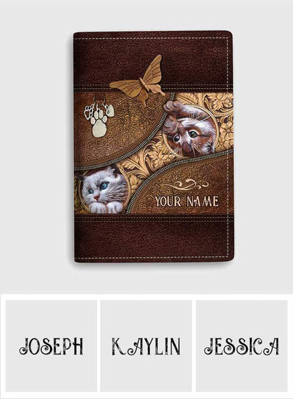 Love Cats - Personalized Cat Passport Holder