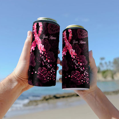 Faith Hope Love - Personalized Breast Cancer Awareness Can Cooler