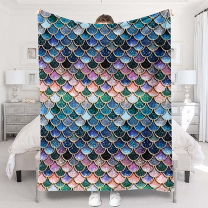 Mermaid Scales - Mermaid Blanket