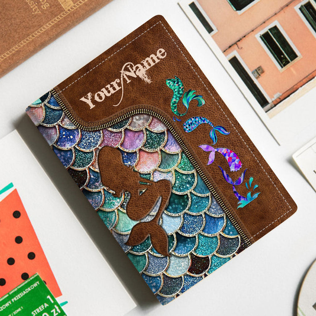 Mermaid - Personalized Mermaid Passport Holder
