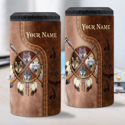Native Blood - Personalized American Indian Can Cooler