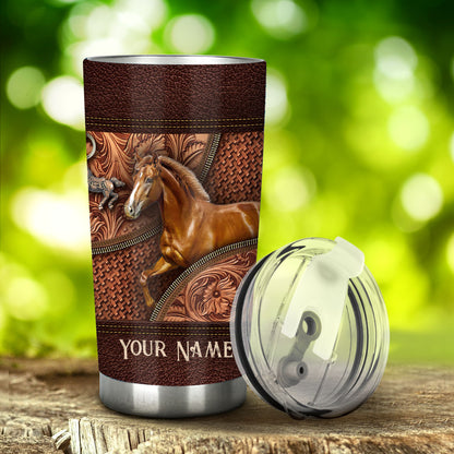 Love Horse - Personalized Horse Tumbler