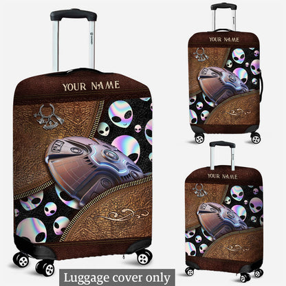 Believer - Personalized Alien Luggage Cover