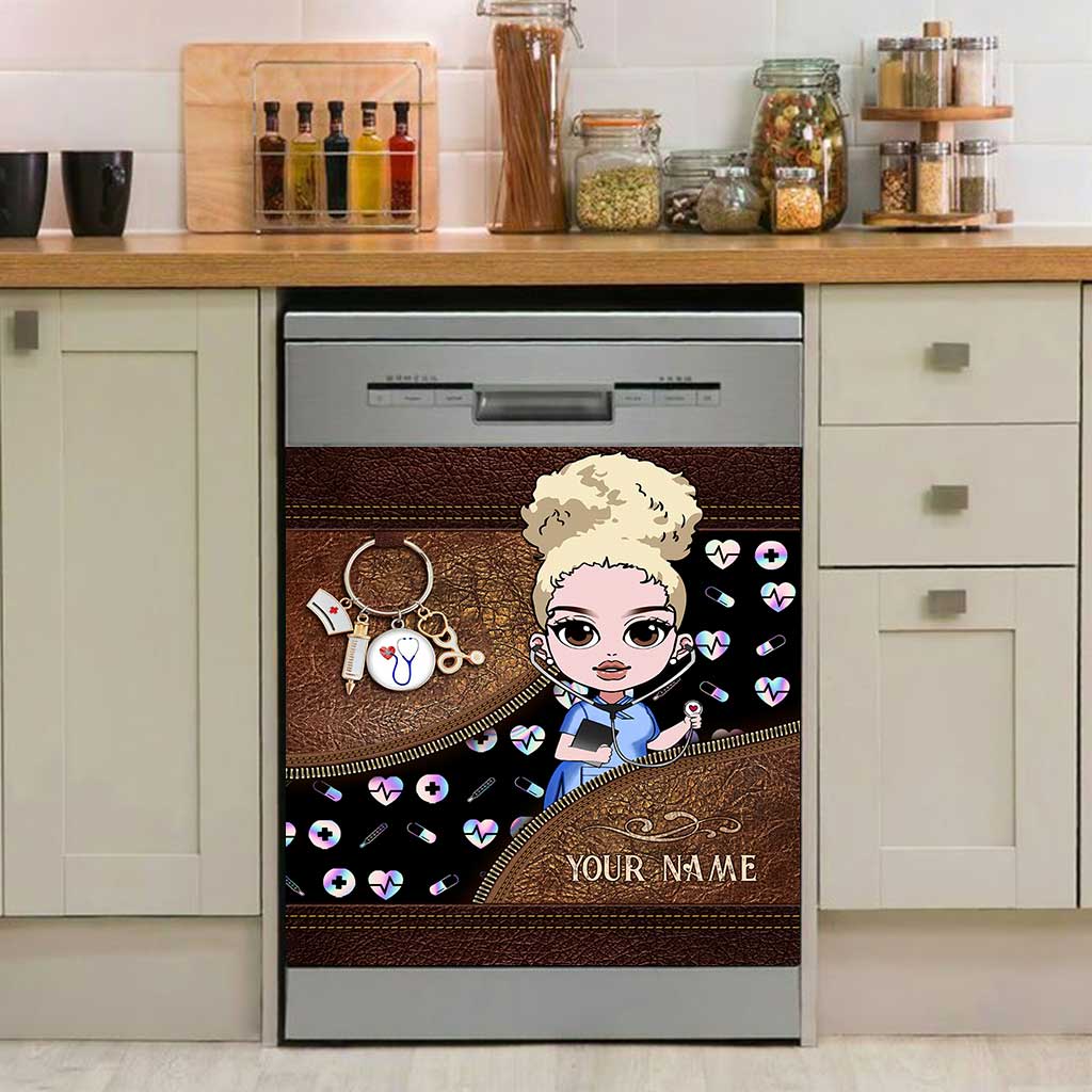 Nurse Life - Personalized Nurse Dishwasher Cover