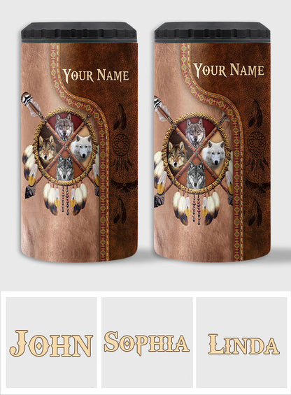 Native Blood - Personalized American Indian Can Cooler