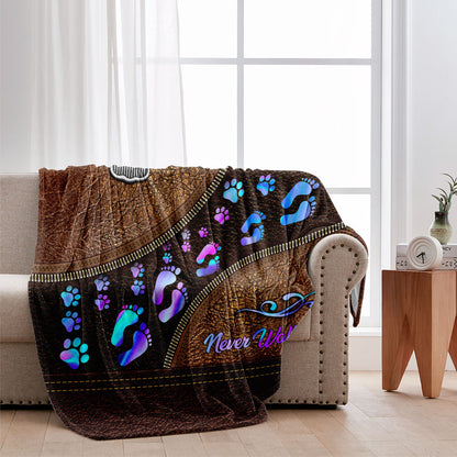 Never Walk Alone - Dog Blanket