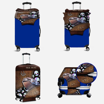 Believer - Personalized Alien Luggage Cover