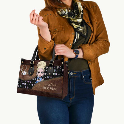 Nurse Life - Personalized Nurse Leather Handbag