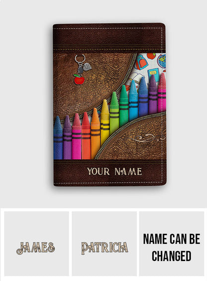Teach Love Inspire - Personalized Teacher Passport Holder