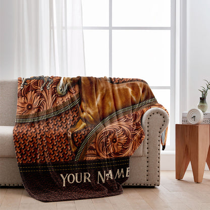 Love Horse - Personalized Horse Blanket