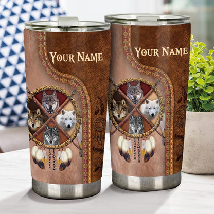 Native Blood - Personalized American Indian Tumbler