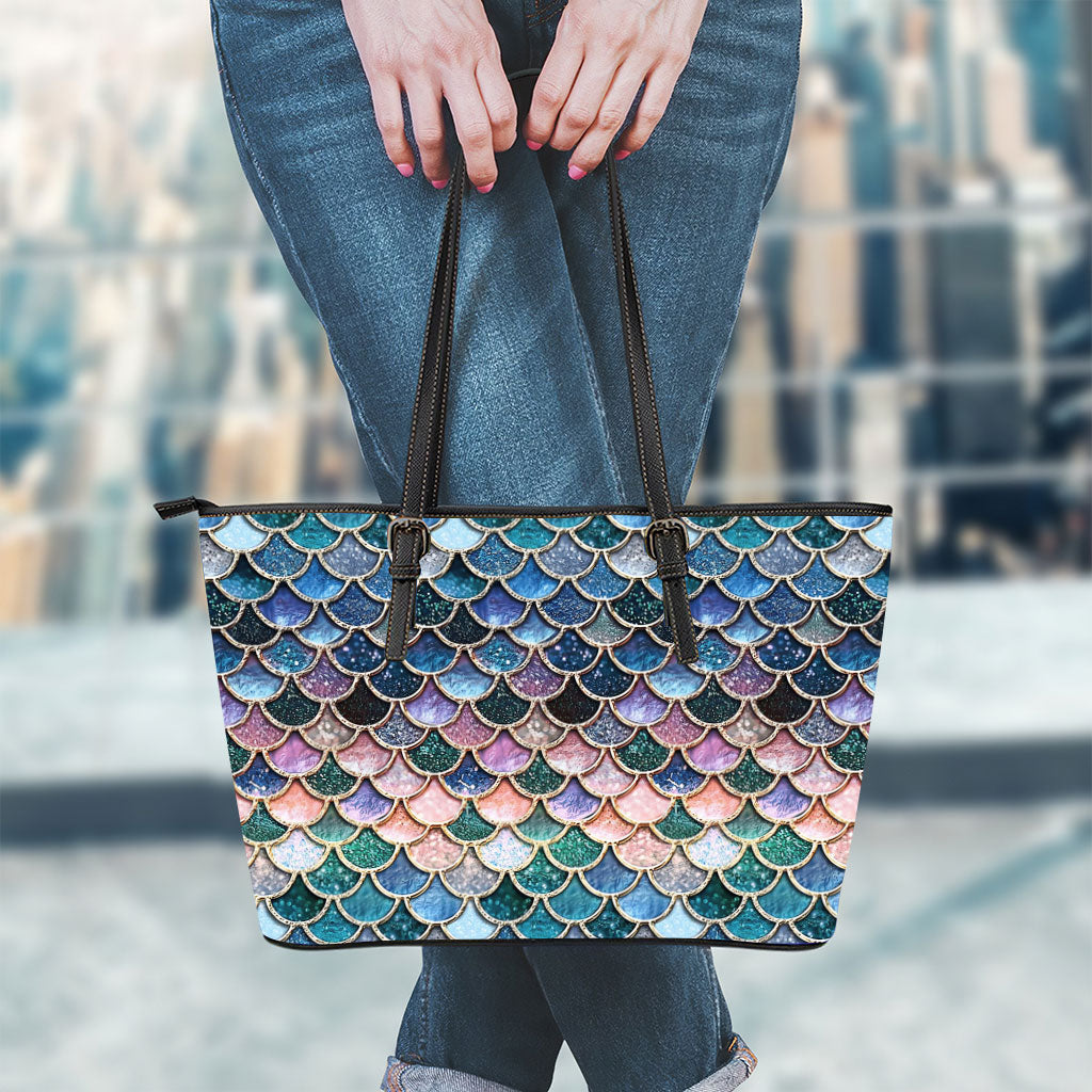 Mermaid Scales - Mermaid Leather Bag