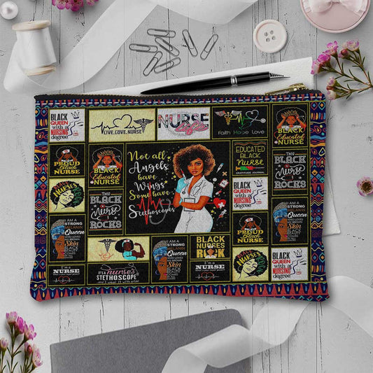 Black Nurse Life - Nurse Pouch