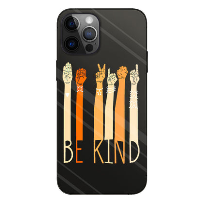 Be Kind - ASL Clear Phone Case