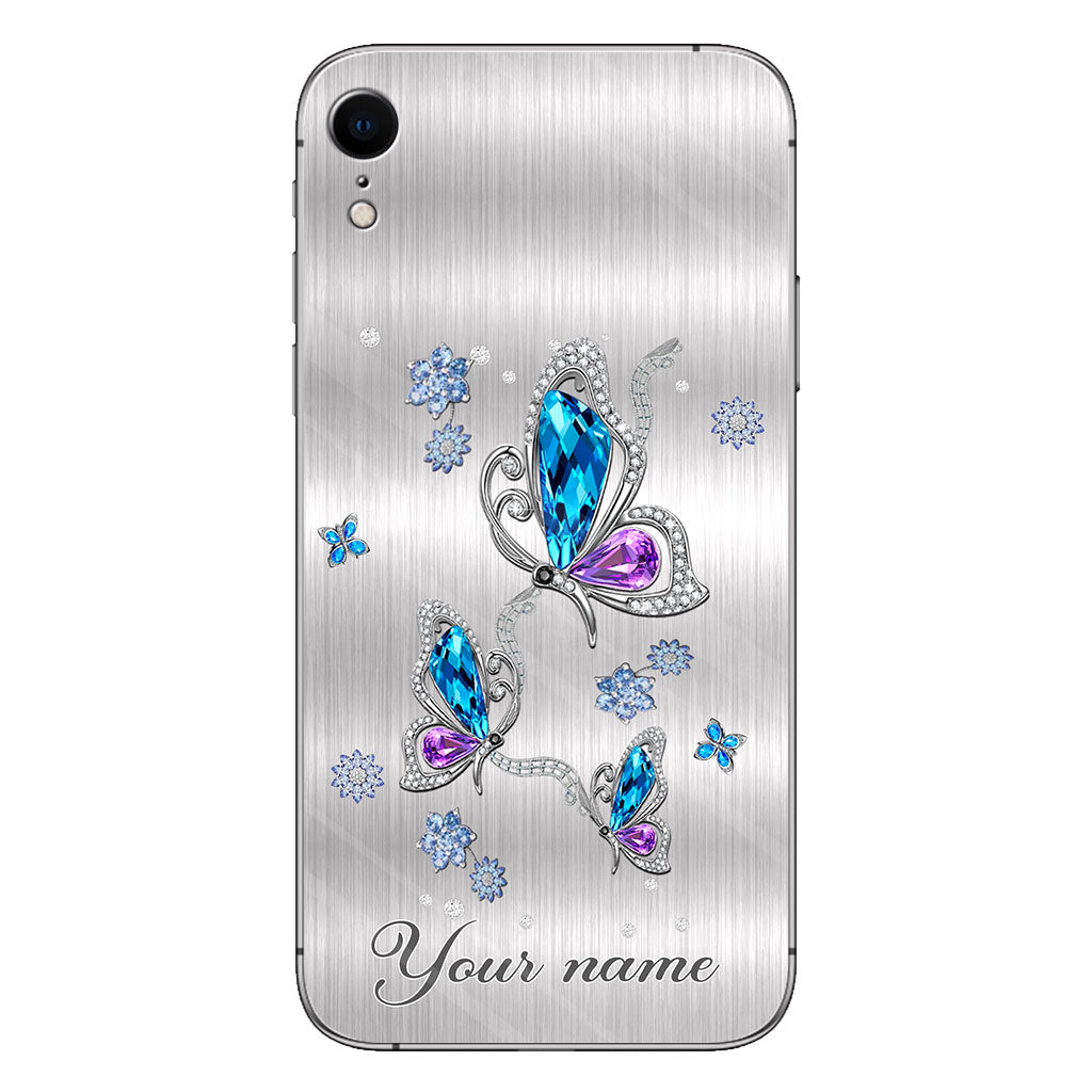 Love Butterflies - Personalized Butterfly Phone Case