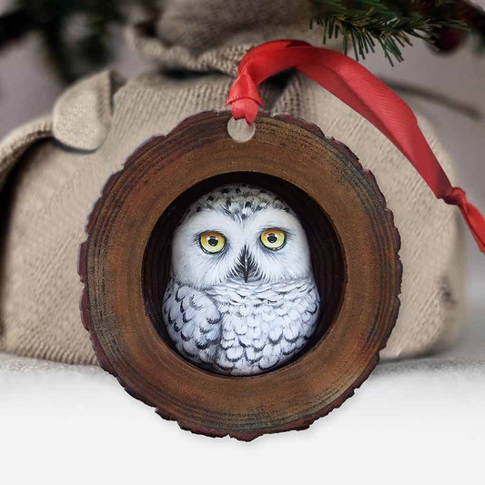 Love Owls - Christmas Ornament (Printed On Both Sides)
