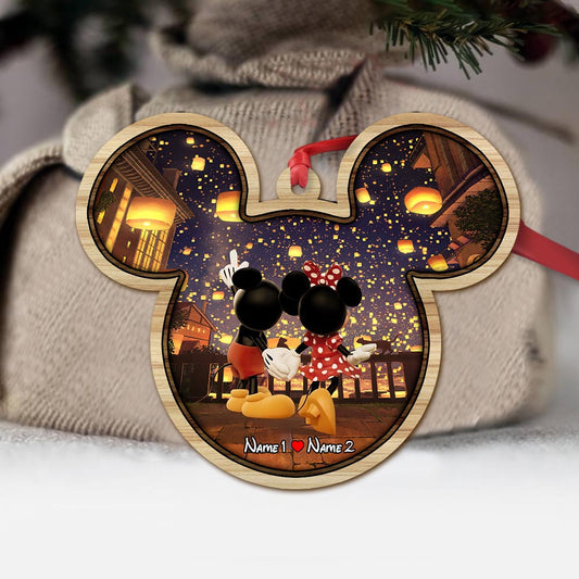 I Choose You - Personalized Couple Ornament (Printed On Both Sides)