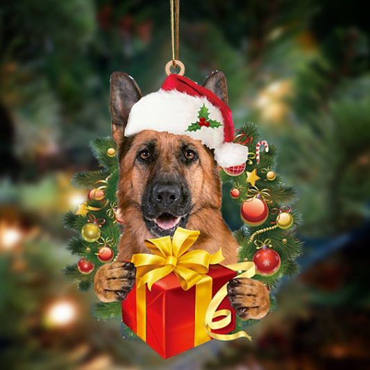 German Shepherd Gift Box German Shepherd - Dog Ornament (Printed On Both Sides) 1022